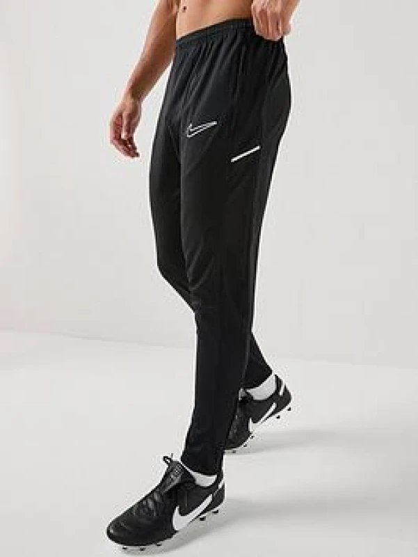 Image of Nike Academy Zippered Tracksuit Bottoms Mens - Black Male S