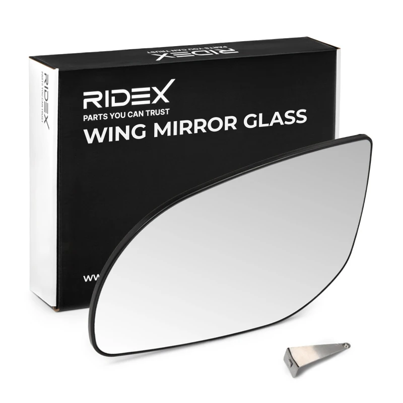 Image of RIDEX Wing mirror glass RIDEX 1914M0416
