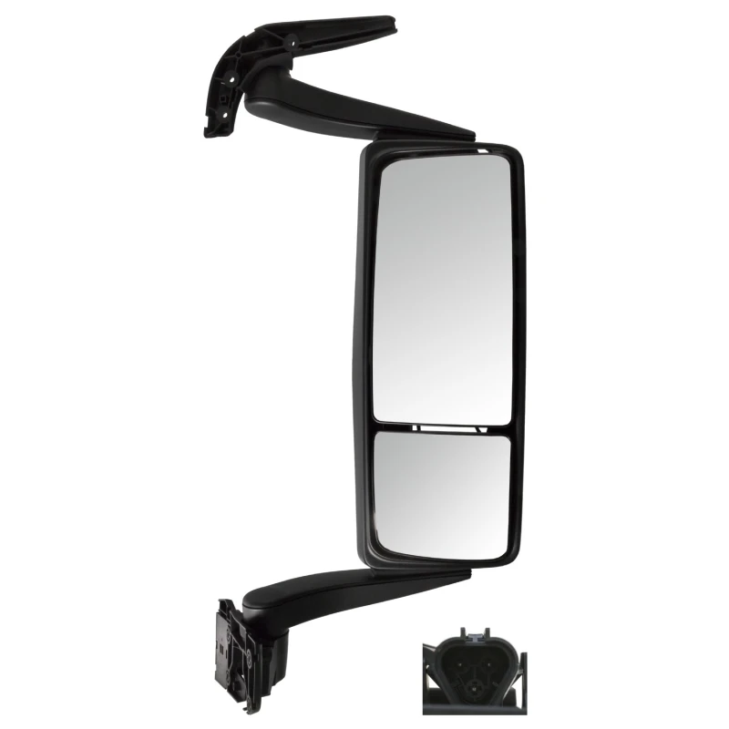 Image of FEBI BILSTEIN 100008 Wing mirror Right, Electric, Heatable Outside Mirror (50)
