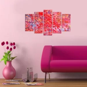 Image of 5PMX-046 Multicolor Decorative MDF Painting (5 Pieces)