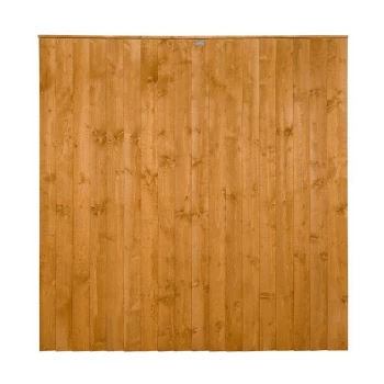 image of 6ft High Featheredge Heavy Duty Fence Panel - Pressure Treated