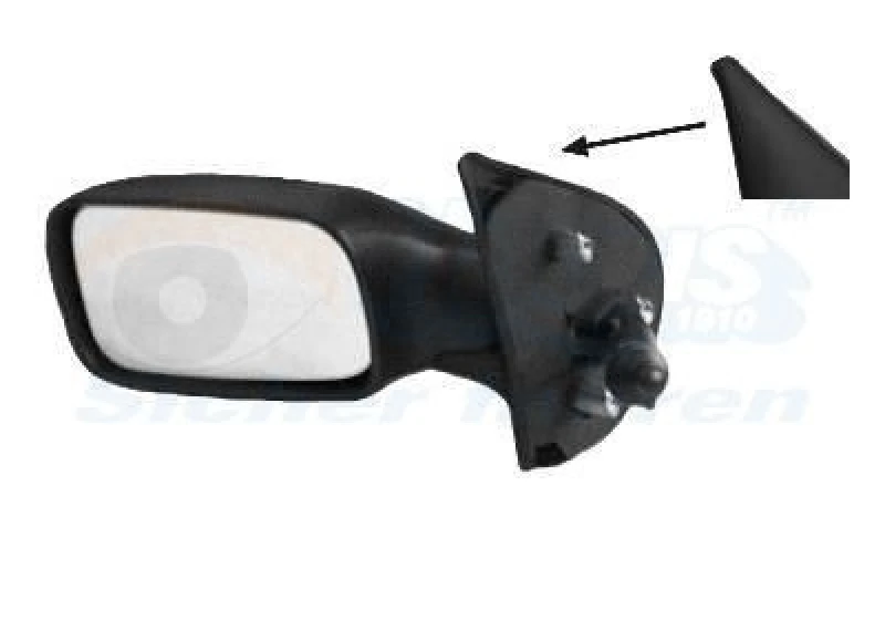 Image of VAN WEZEL Wing mirror VAN WEZEL 1754814