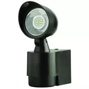 image of Robus 4W Vision Single Spot LED Wall Light - Black Integrated Luminaire - RVS00450-04