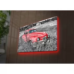 Image of 4570DACT-71 Multicolor Decorative LED Lighted Canvas Painting