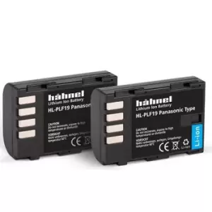 image of Hahnel HL-PLF19 Battery Twin Pack (Panasonic DMW-BLF19E)