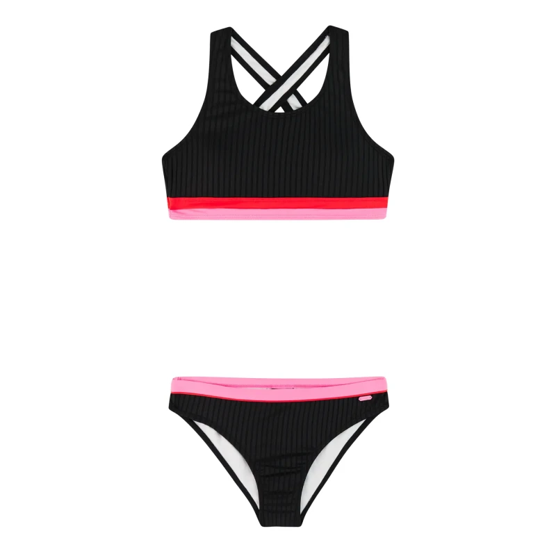 Image of Protest 2 Piece swimsuit for girls Protest Yvette Noir Female 4 ans