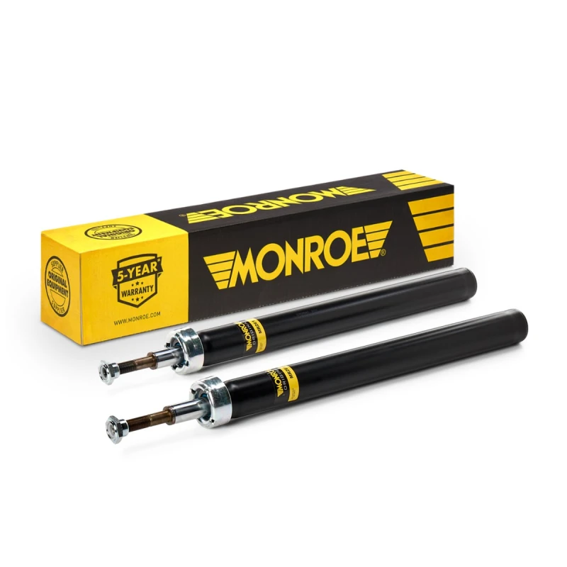 Image of MONROE MR261 Shock absorber MONROE Original Oil Pressure, Twin-Tube, Suspension Strut Insert, Top pin Shock Absorber (854)