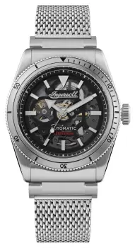 Image of Ingersoll I13903 The Scovill Automatic (43mm) Black Dial / Watch