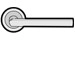 image of Karcher Ligano Polished Zirconium Door Handle