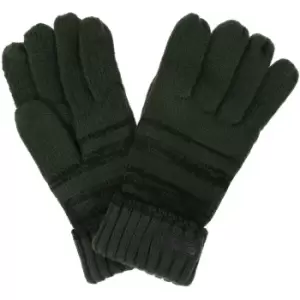 Image of Regatta Mens Davion Marl Stripe Winter Walking Gloves Small/Medium