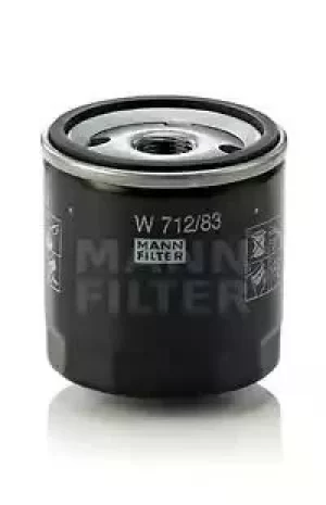 image of Oil Filter W712/83 By Mann