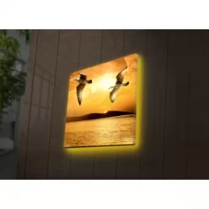 Image of 4040DACT-34 Multicolor Decorative LED Lighted Canvas Painting