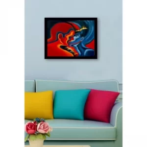 Image of SC1085 Multicolor Decorative Framed MDF Painting