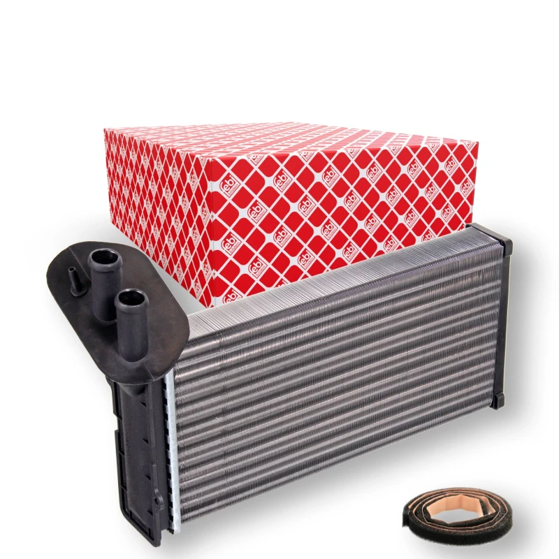 Image of FEBI BILSTEIN 15914 Heat Exchanger with gasket/seal Heat Exchanger,interior heating (467)