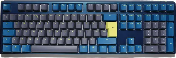 image of Ducky One 3 Daybreak Keyboard, UK, Full Size, RGB LED, Cherry MX