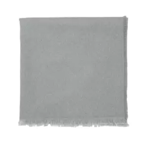 Image of Sanderson King Protea Woven Throw, Grey & Linen