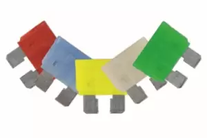Image of LED Blade Fuse Assorted Blister 10/15/20/25/30amp 5 PC Connect 37138