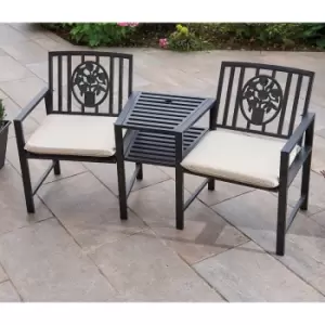 Image of Greenhurst Coalbrookdale Duo Bench - Antique Bronze