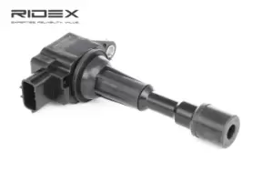 Image of RIDEX Ignition coil 689C0105 Coil pack,Ignition coil pack MAZDA,3 (BK),2 Schragheck (DE_, DH_3),3 (BL),3 Schragheck (BM, BN),2 (DY),3 Stufenheck (BK)