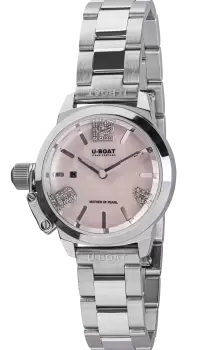 Image of U-Boat Watch Classico Lady 30 Pink