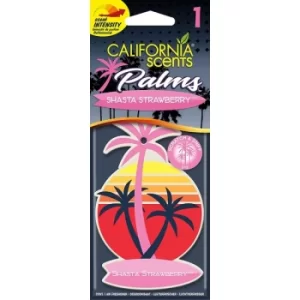Image of California Car Scents Shasta Strawberry Car Air freshener (Case Of 6)