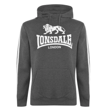 Image of Lonsdale 2S OTH Hoody Mens - Grey