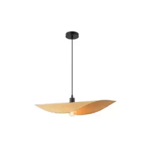 image of Xeros Dome Pendent Lamp E27 Max 40W Bamboo Natrual