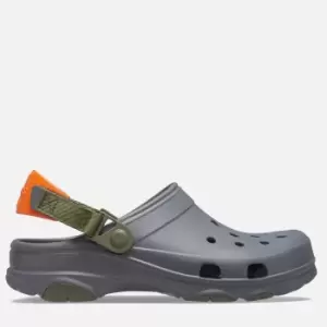 Image of Crocs Classic All Terrain Clog, Slate Grey/Multi, size: 11, Unisex, Slides & Sandals, 206340-0IE-M12