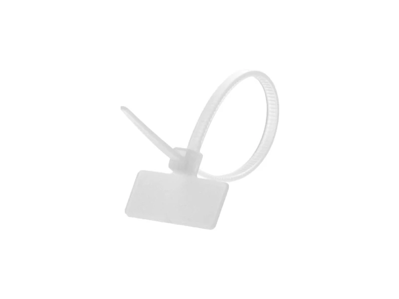 Image of Lanview LVT551140 cable tie Parallel entry cable tie Plastic White 100