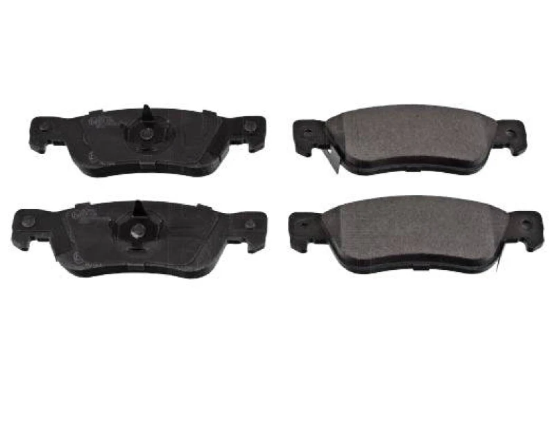 Image of Blue PRINT ADZ94202 Brake pad set Rear Axle, with acoustic wear warning, with piston clip Brake Pad Set,disc brake (402)