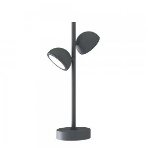 Image of Short Post, 2 x GX53 (Max 10W), IP65, Anthracite