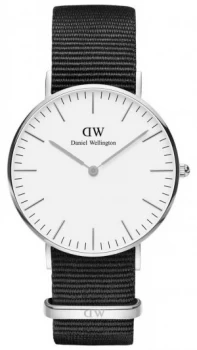 image of Daniel Wellington Classic Cornwall Unisex Silver Watch