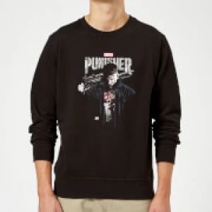 Image of Marvel Frank Castle Sweatshirt - Black - S