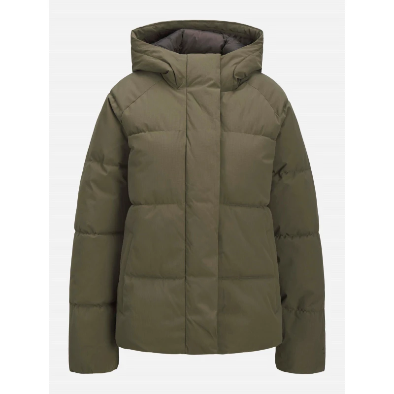 Image of JJXX Womens Global Short Puffer Jacket Sea Turtle female 8 (XS)