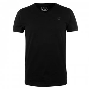 image of Firetrap Path T Shirt Mens - Black