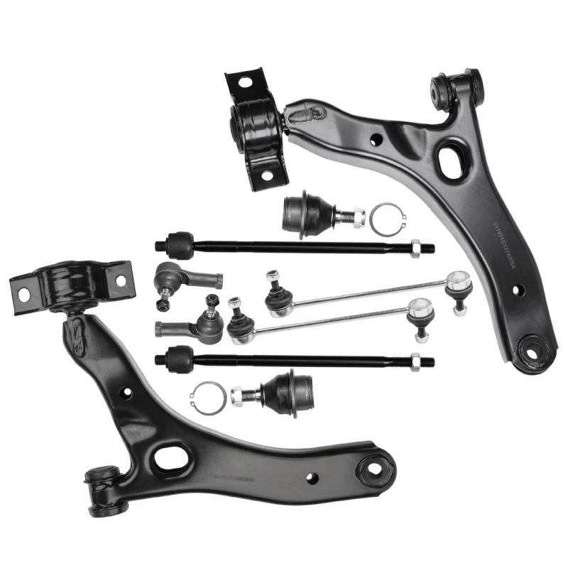 Image of RIDEX 772S1117 Control arm repair kit with ball joint, Front Axle Suspension Kit (772)