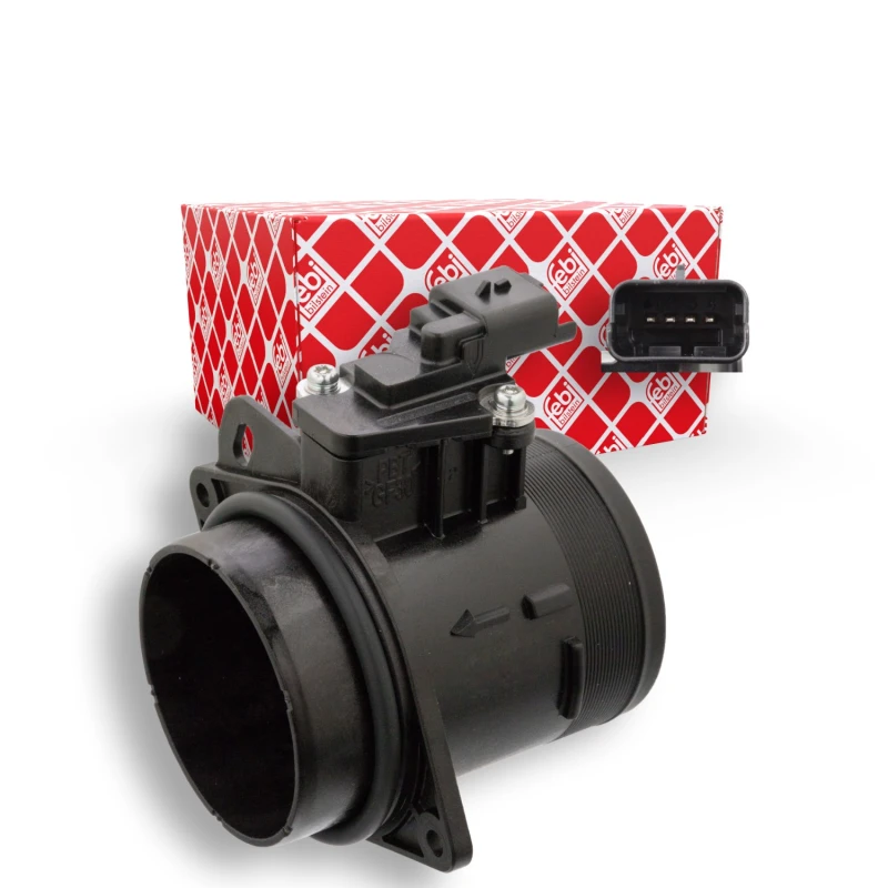 Image of FEBI BILSTEIN 105769 Mass air flow sensor with housing, with gasket/seal Air Mass Sensor (3926)