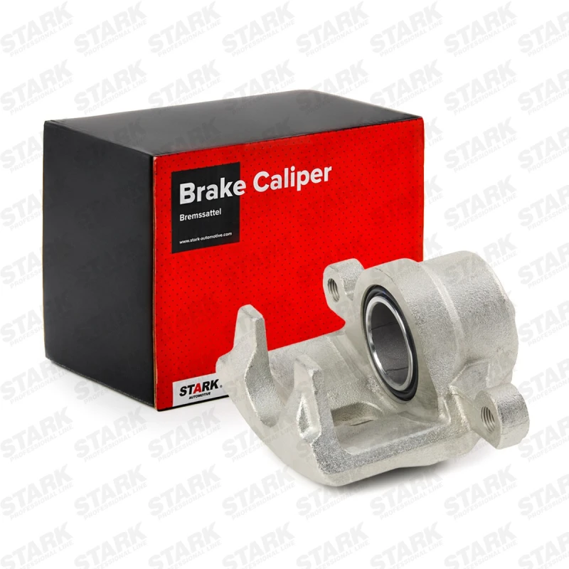 Image of STARK SKBC-0460072 Brake caliper Front Axle, without holder Cast Iron Brake Caliper (78)