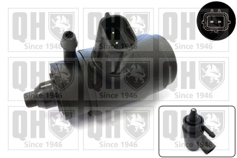 Image of QUINTON HAZELL Windscreen washer pump QUINTON HAZELL QWP017