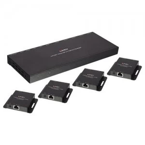 Image of Lindy 38155 KVM extender Transmitter & Receiver