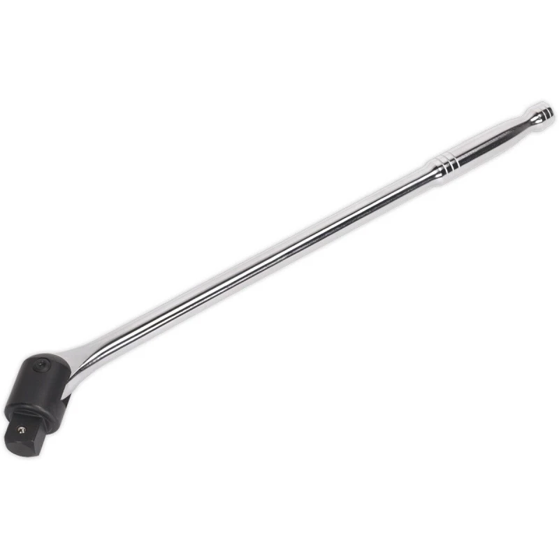 Image of Loops 600mm Breaker Pull Bar - 1" Sq Drive Knuckle - Spring Loaded Socket Retention Multi
