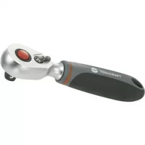 Image of TOOLCRAFT 825073 Mini socket wrench 1/4 (6.3 mm) 103 mm