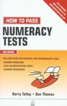 Image of How to Pass Numeracy Tests by Harry Tolley Book