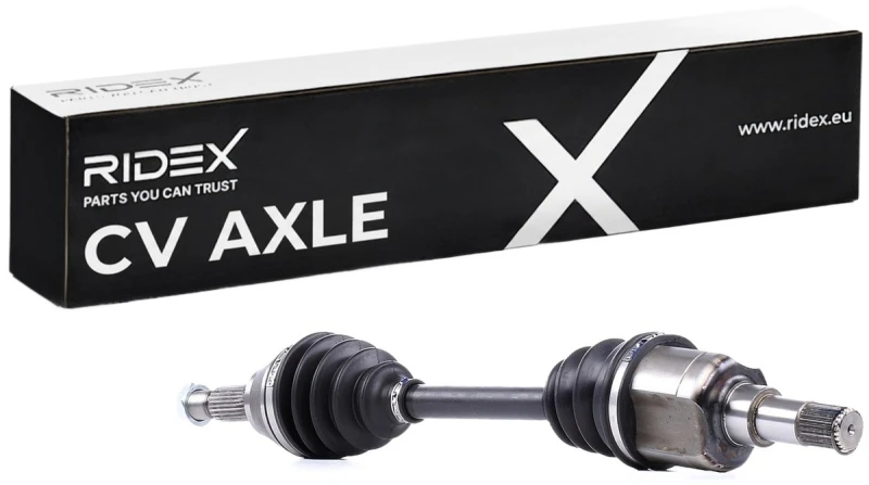 Image of RIDEX 13D0135 Drive shaft Front Axle Left Drive Shaft (13)