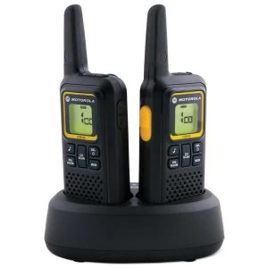 Motorola XTB446 Two Way Short Range Business Radio Twin Pack Black