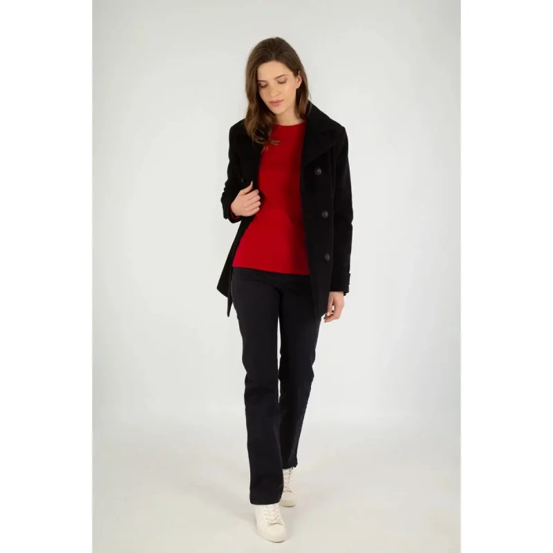 Image of Armor-Lux Womens pea coat Armor-Lux penfret Noir Female 40