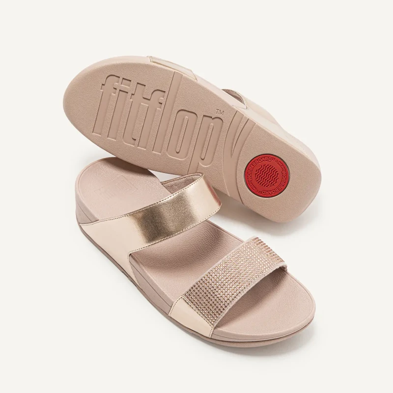 Image of FitFlop Wedge mules For Her FitFlop Lulu Hotfix Rose Female 41