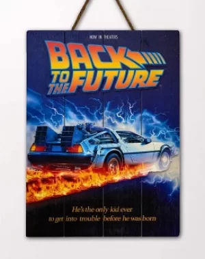 Image of Back to The Future WoodArts 3D Print