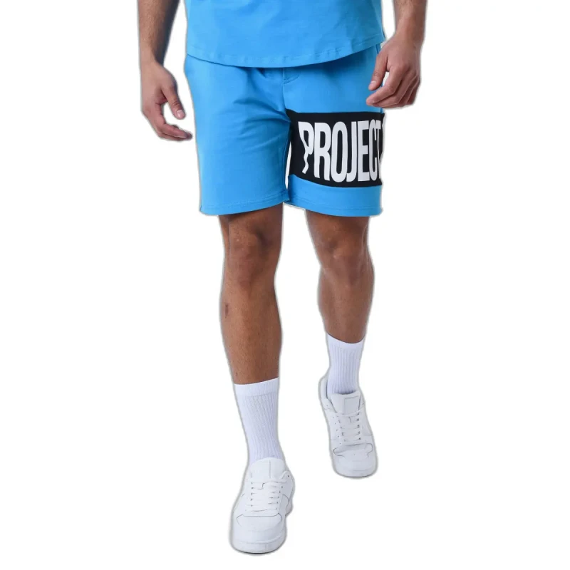 Image of Project X Paris Short Project X Paris Crew Bleu Male S