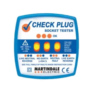 image of Martindale CP501 Socket Tester Plug